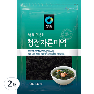 대상 청정원 청정자른미역, 100g, 2개