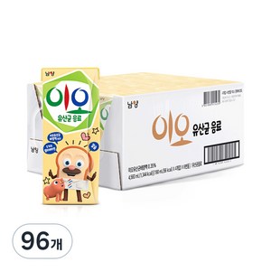 남양이오 유산균 음료, 190ml, 96개