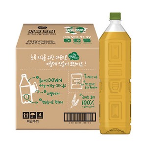 동원 무라벨 에코보리, 12개, 1.5L