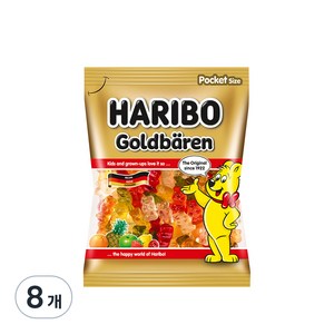 하리보 골드베렌 젤리, 100g, 8개