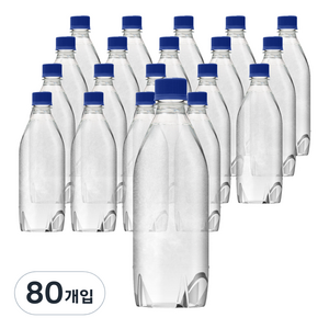 탐사스파클링 플레인 무라벨, 500ml, 80개