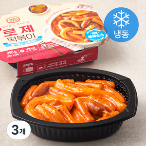 쉐프스토리 로제 떡볶이 (냉동), 250g, 3개