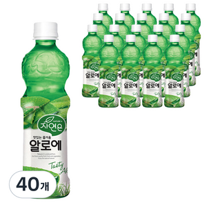 자연은 알로에, 500ml, 40개