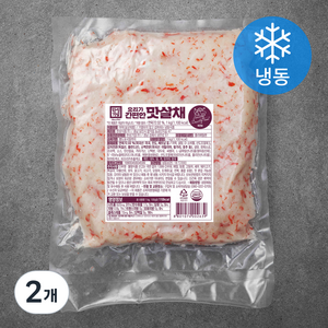 한성기업 요리가 간편한 맛살채 (냉동), 1kg, 2개