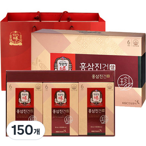 정관장 홍삼진건 + 쇼핑백, 40ml, 150개