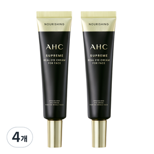 AHC 슈프림 리얼 아이크림 포 페이스, 30ml, 4개