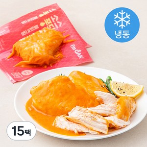 아임닭 소스퐁닭 불닭크림 (냉동), 100g, 15팩