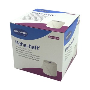 HARTMANN 페하하프트 라텍스 프리 붕대 8cm x 20m, 1개입, 1개