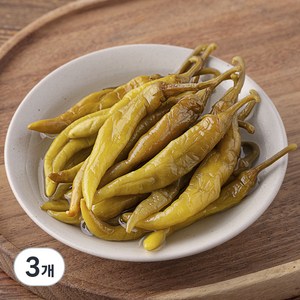 반찬단지 고추지, 1kg, 3개