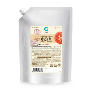 청정원 토마토 스파게티소스, 2kg, 1개