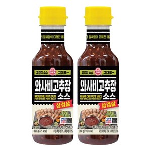 오뚜기 삼겹살 와사비 고추장 소스, 360g, 2개