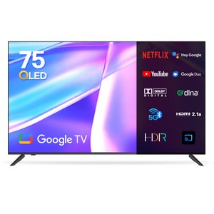 이노스 4K UHD QLED 제로 베젤 스마트 TV, 189cm(75인치), S7511KU, 스탠드형, 방문설치