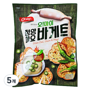 오!마이 청양마요 바게트, 5개, 300g