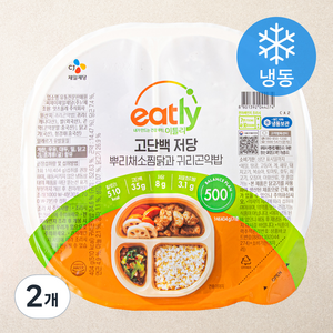 밸런스플랜 고단백 저당 뿌리채소찜닭과 귀리곤약밥 (냉동), 404g, 2개