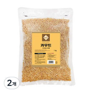 한드레 카무트 호라산밀, 1kg, 2개