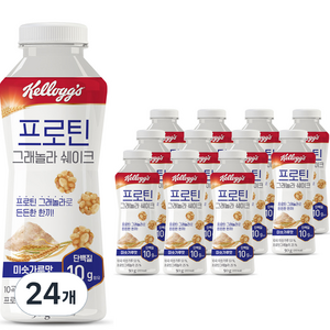 켈로그 프로틴 그래놀라 쉐이크 미숫가루맛, 50g, 24개