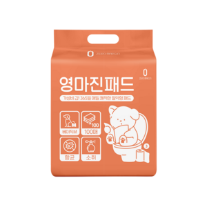 영마진 영마진패드 베이직 배변패드 무향 18g, 100개입, 1개