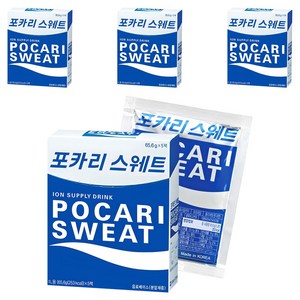 포카리스웨트 분말, 65.6g, 5개입, 4개