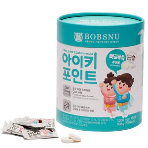 서울대밥스누 아이키 포인트 츄어블캔디 150p, 우유맛, 150g, 1개