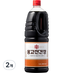 몽고진간장, 2개, 1.8L