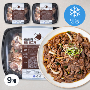 에브리쿡 간장 불고기 (냉동), 300g, 9개