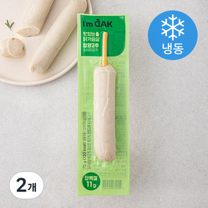 아임닭 맛있는 닭가슴살 청양고추 소시지 꼬치 (냉동), 70g, 2개