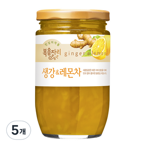 복음자리 생강 앤 레몬차, 500g, 1개입, 5개