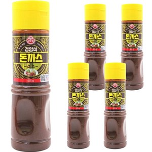 오뚜기 경양식 돈까스 소스, 455g, 5개