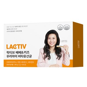 락티브 베베 앤 키즈 우리아이 비타유산균, 240g, 1개