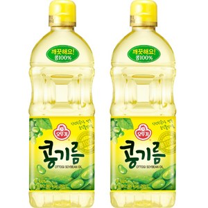 오뚜기 콩기름, 1.5L, 2개