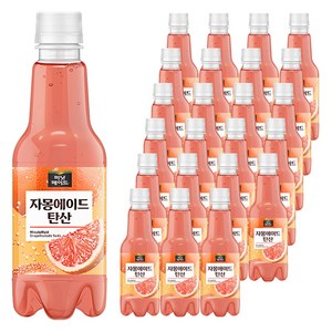 미닛메이드 자몽에이드 탄산, 350ml, 24개