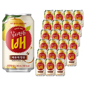 갈아만든배, 340ml, 24개