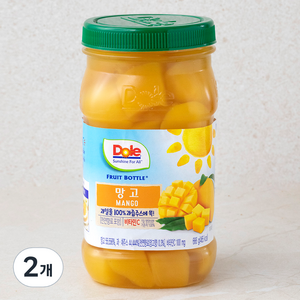 Dole 후룻바틀 망고, 666g, 2개