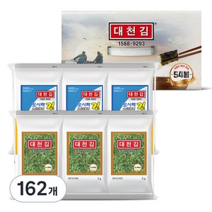 대천김 재래 도시락김, 270g, 3개