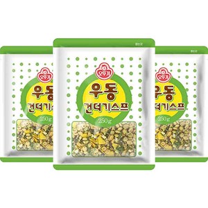 오뚜기 우동 건더기 스프, 250g, 3개