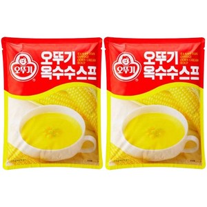 오뚜기 옥수수 스프, 1kg, 2개