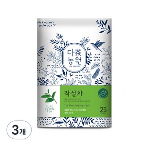 다농원 작설차, 1g, 25개입, 3개