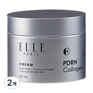 ELLE PARIS PDRN 콜라겐 탄력 크림, 50g, 2개