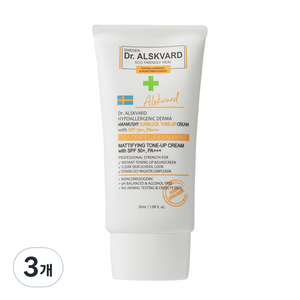 닥터 앨스크발드 어마무시 톤업크림 썬블럭 SPF50+ PA+++, 50ml, 3개