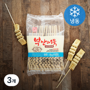 대림선 빅사각 꼬치 (냉동), 800g, 3개