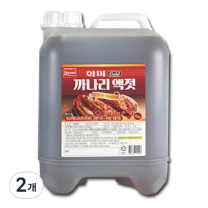 화미 까나리 액젓, 9kg, 2개