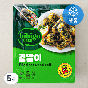 비비고 김말이 (냉동), 500g, 5개