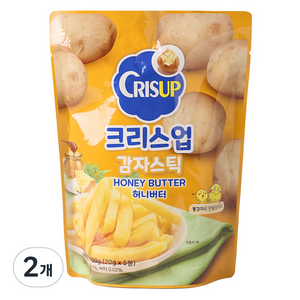 크리스업 감자스틱 허니버터 5p, 100g, 2개