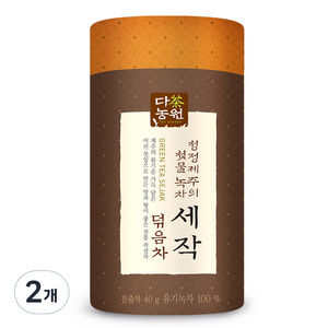 다농원 세작덖음차, 40g, 1개입, 2개