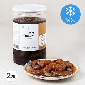 초록햇살 간장 깐 새우장 (냉동), 1kg, 2개