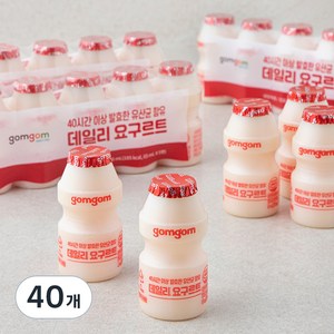 곰곰 데일리 요구르트, 65ml, 40개