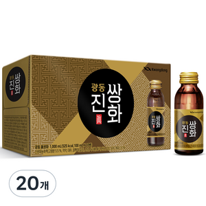 광동제약 진 쌍화, 100ml, 20개