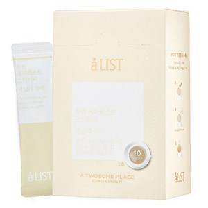 aLIST 바닐라라떼 스틱커피, 16g, 10개입, 1개