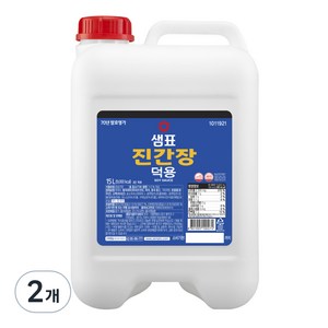 샘표 진간장 덕용, 15L, 2개