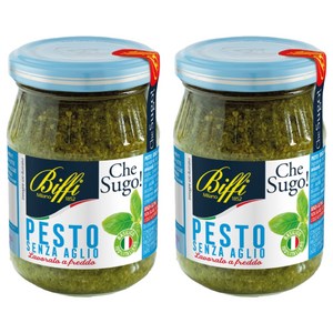 Biffi 페스토 갈릭프리 소스, 190g, 2개